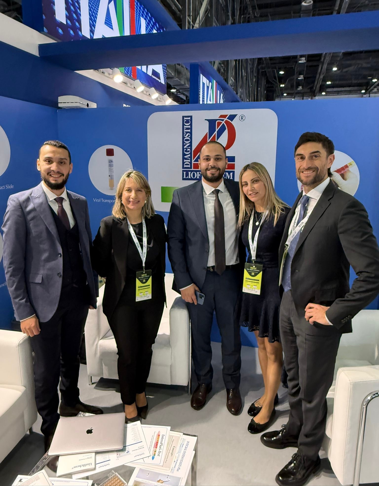 ALEMAN Team with Liofilchem at WHX Labs UAE