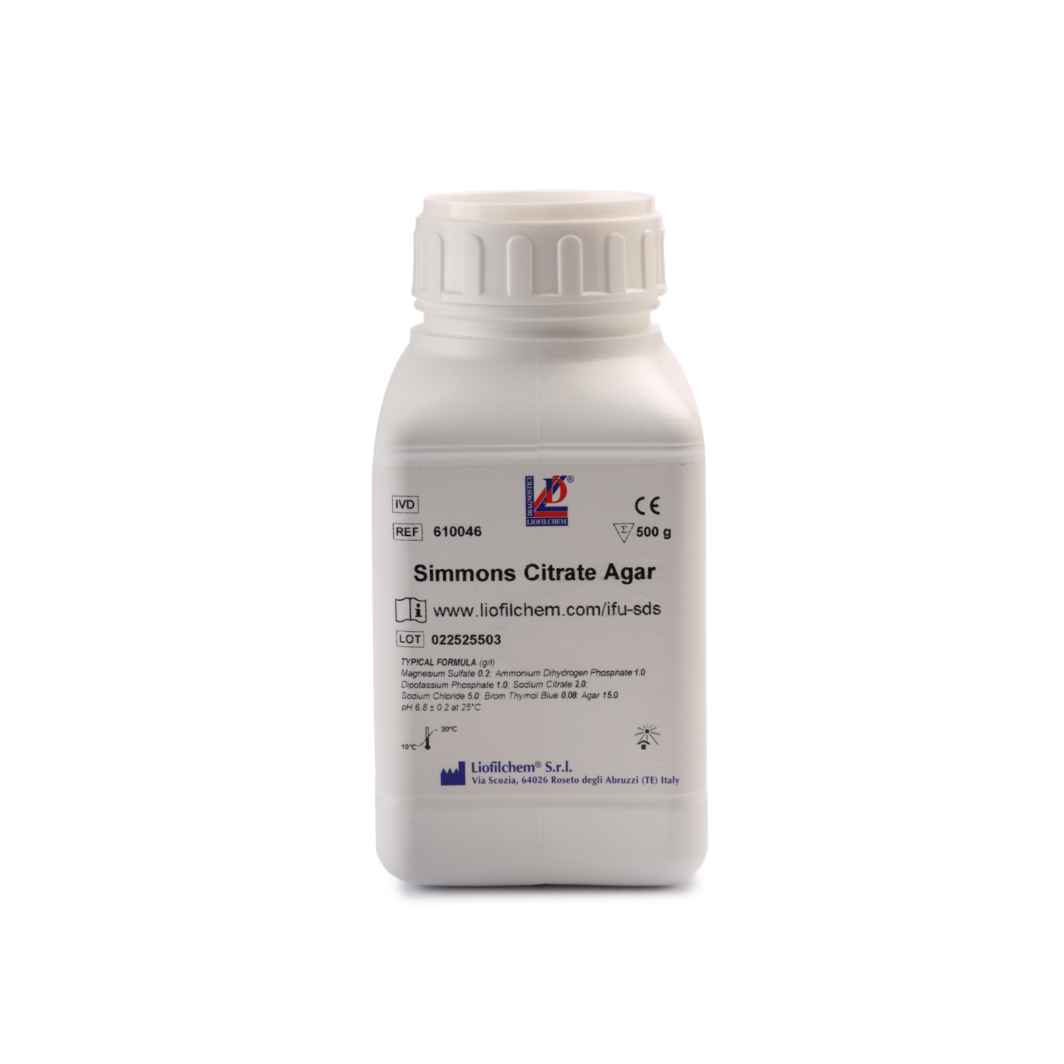 SIMMONS CITRATE AGAR — ALEMAN